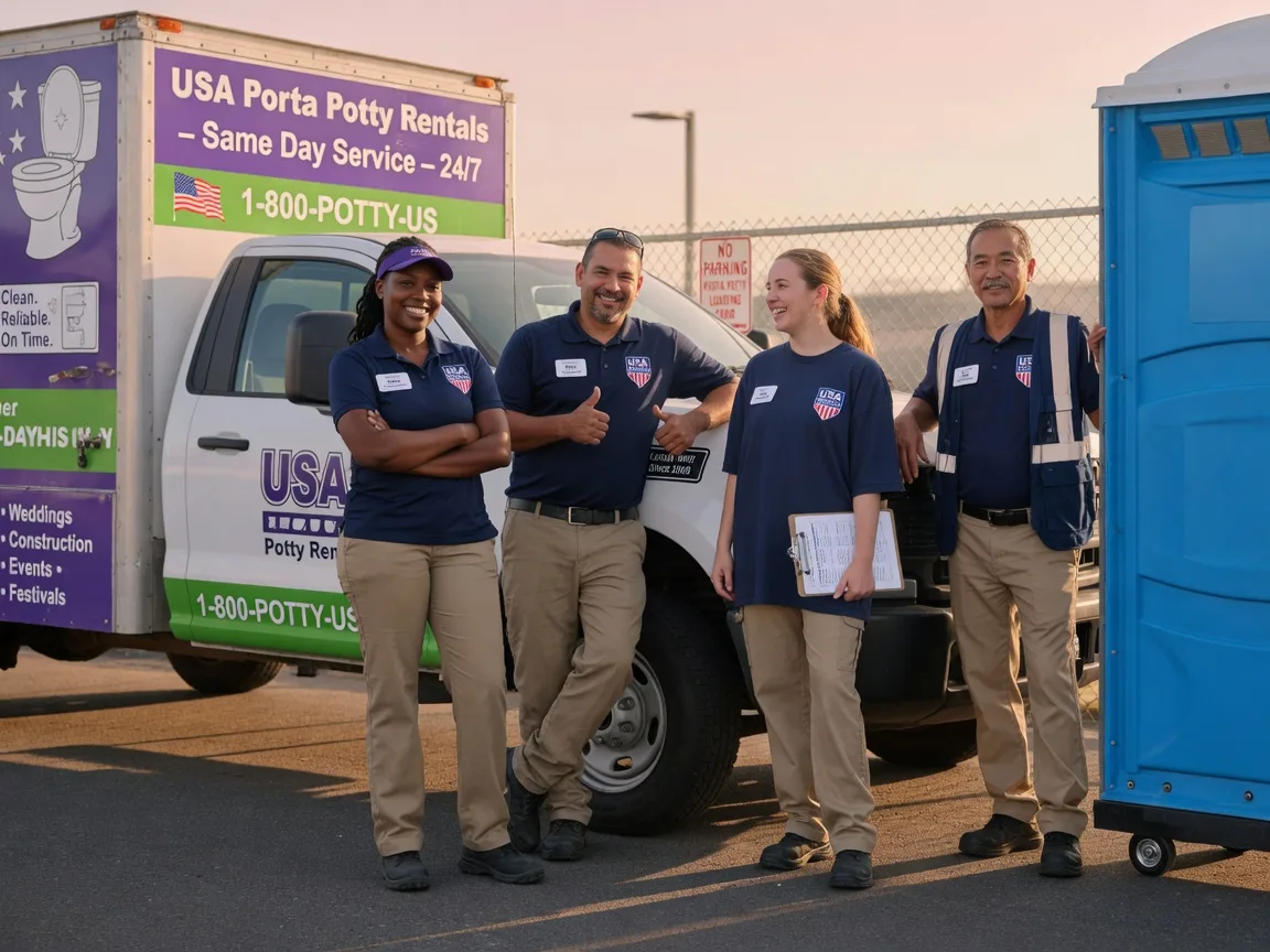 Porta Potty Rental company in Perronville, MI